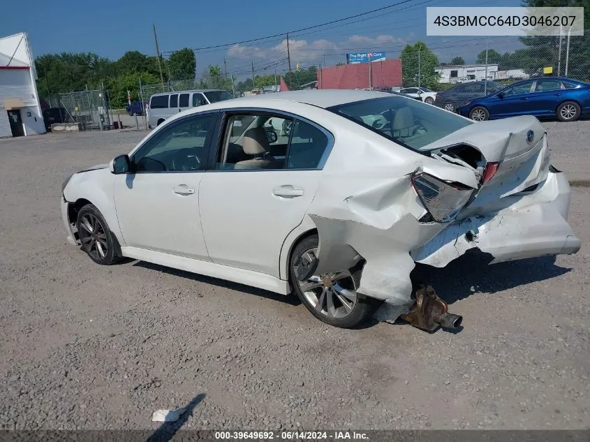 2013 Subaru Legacy 2.5I Premium VIN: 4S3BMCC64D3046207 Lot: 39649692