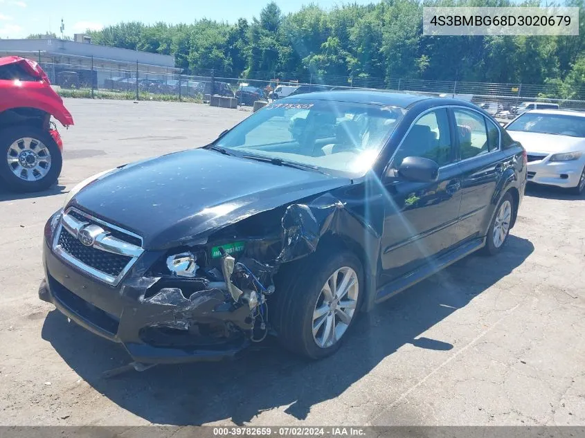 2013 Subaru Legacy 2.5I Premium VIN: 4S3BMBG68D3020679 Lot: 39782659