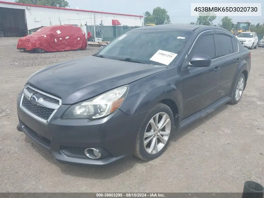 4S3BMBK65D3020730 2013 Subaru Legacy 2.5I Limited