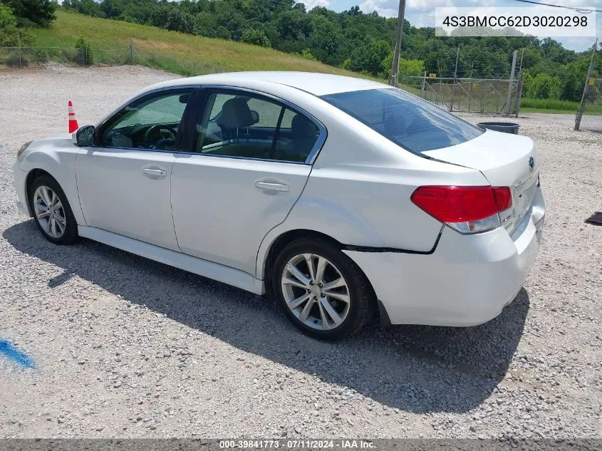 4S3BMCC62D3020298 2013 Subaru Legacy 2.5I Premium