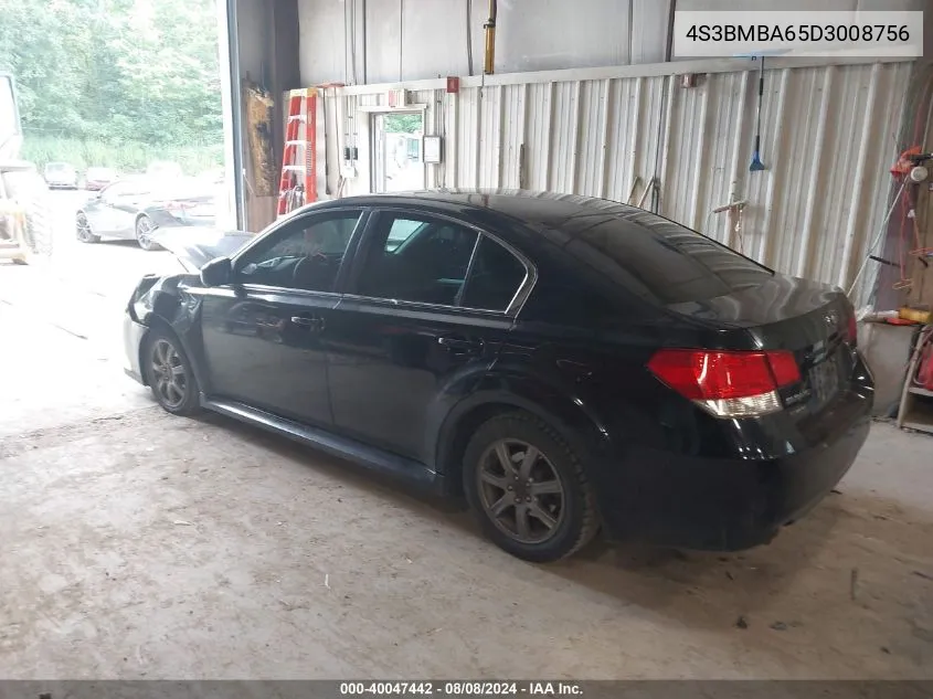 4S3BMBA65D3008756 2013 Subaru Legacy 2.5I