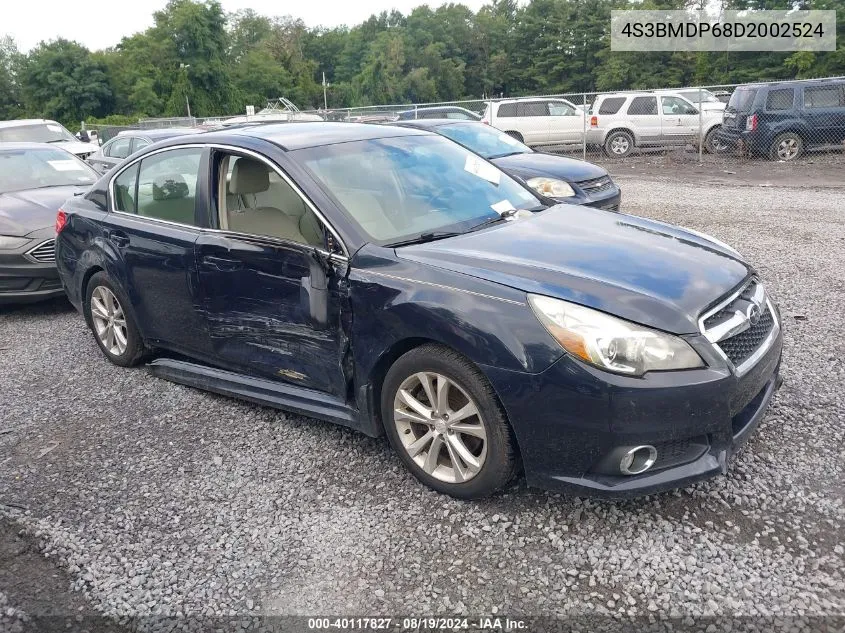 4S3BMDP68D2002524 2013 Subaru Legacy 3.6R Limited