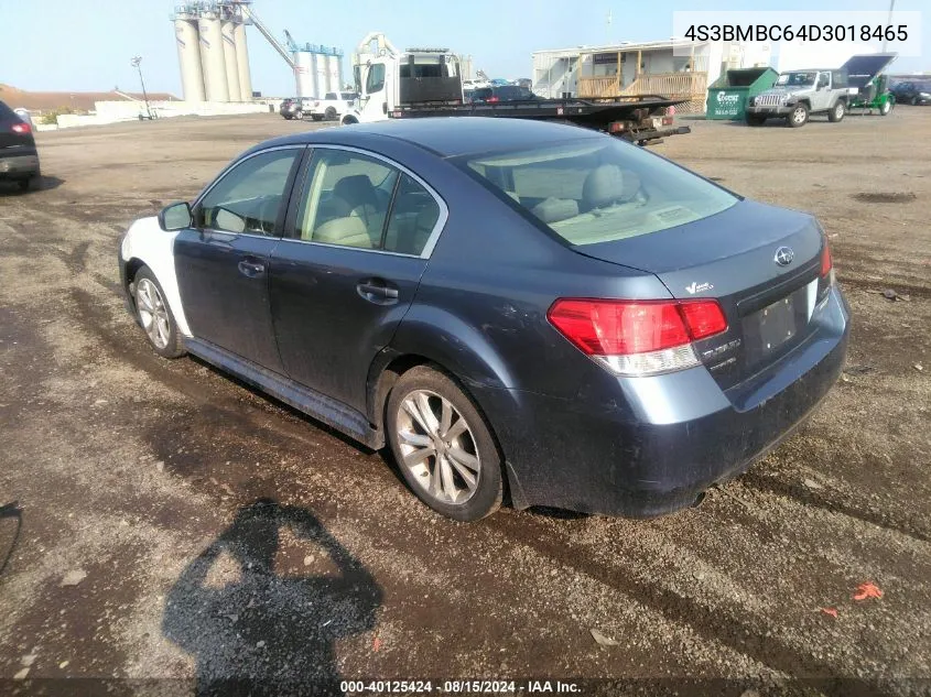 2013 Subaru Legacy 2.5I Premium VIN: 4S3BMBC64D3018465 Lot: 40125424