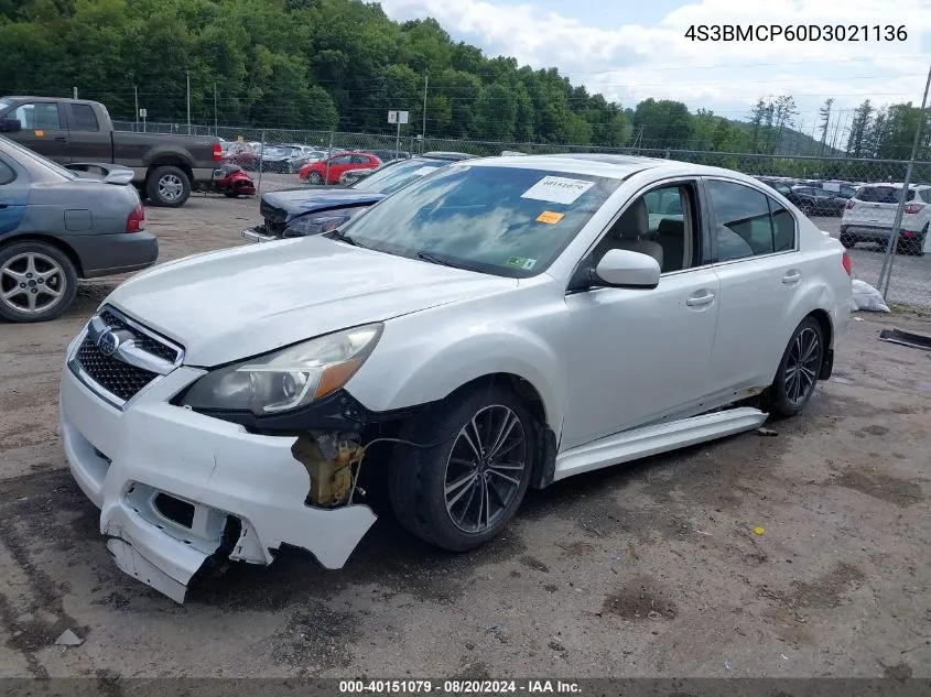 2013 Subaru Legacy 2.5I Limited VIN: 4S3BMCP60D3021136 Lot: 40151079