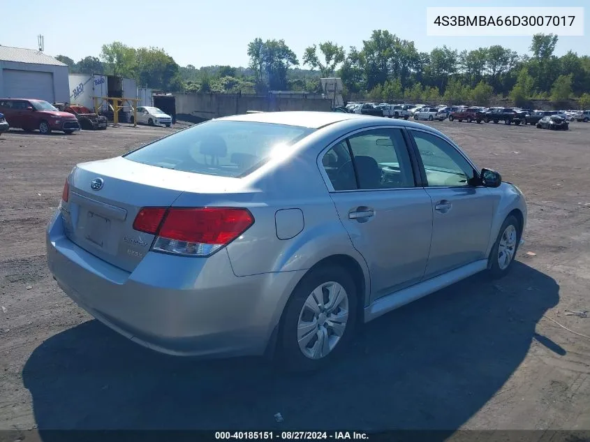 4S3BMBA66D3007017 2013 Subaru Legacy 2.5I