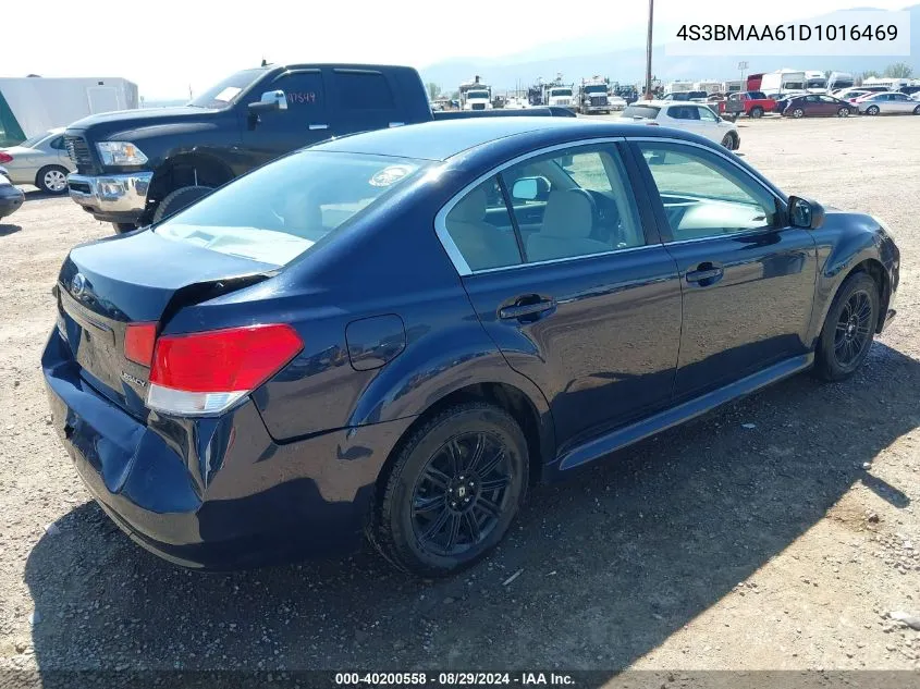 2013 Subaru Legacy 2.5I VIN: 4S3BMAA61D1016469 Lot: 40200558