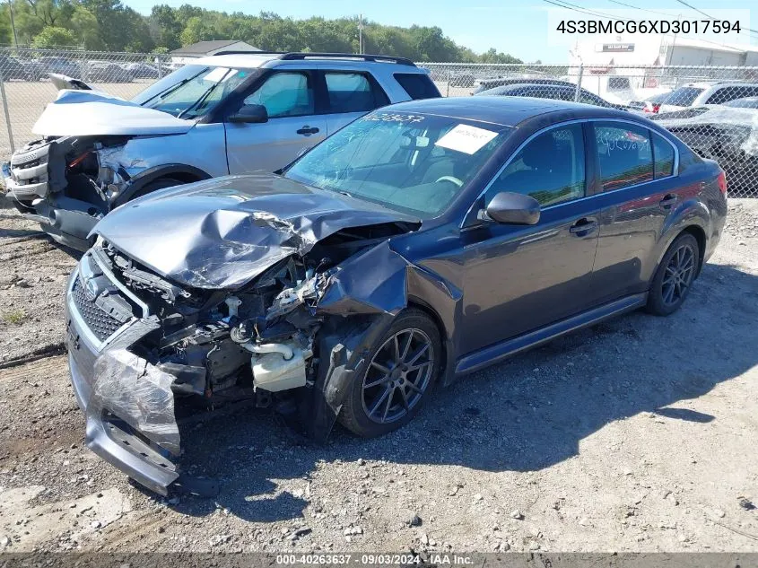 2013 Subaru Legacy 2.5I Premium VIN: 4S3BMCG6XD3017594 Lot: 40263637