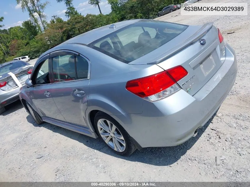 2013 Subaru Legacy 2.5I Limited VIN: 4S3BMCK64D3029389 Lot: 40290306