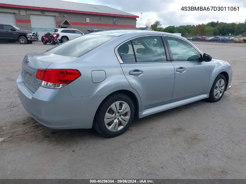 4S3BMBA67D3011061 2013 Subaru Legacy 2.5I