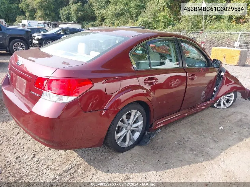 2013 Subaru Legacy 2.5I Premium VIN: 4S3BMBC61D3029584 Lot: 40329753