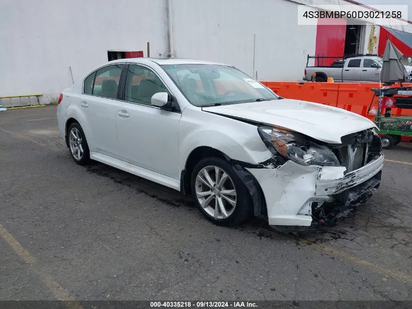 2013 Subaru Legacy 2.5I Limited VIN: 4S3BMBP60D3021258 Lot: 40335218