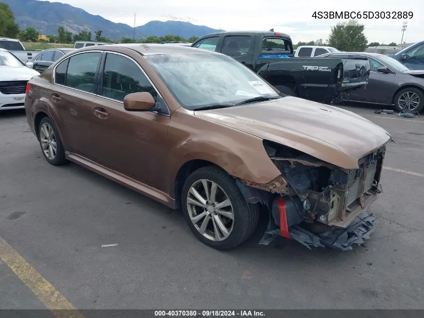 2013 Subaru Legacy 2.5I Premium VIN: 4S3BMBC65D3032889 Lot: 40370380