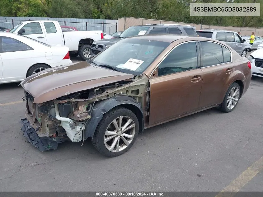 2013 Subaru Legacy 2.5I Premium VIN: 4S3BMBC65D3032889 Lot: 40370380