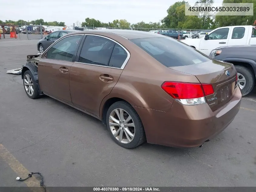 2013 Subaru Legacy 2.5I Premium VIN: 4S3BMBC65D3032889 Lot: 40370380