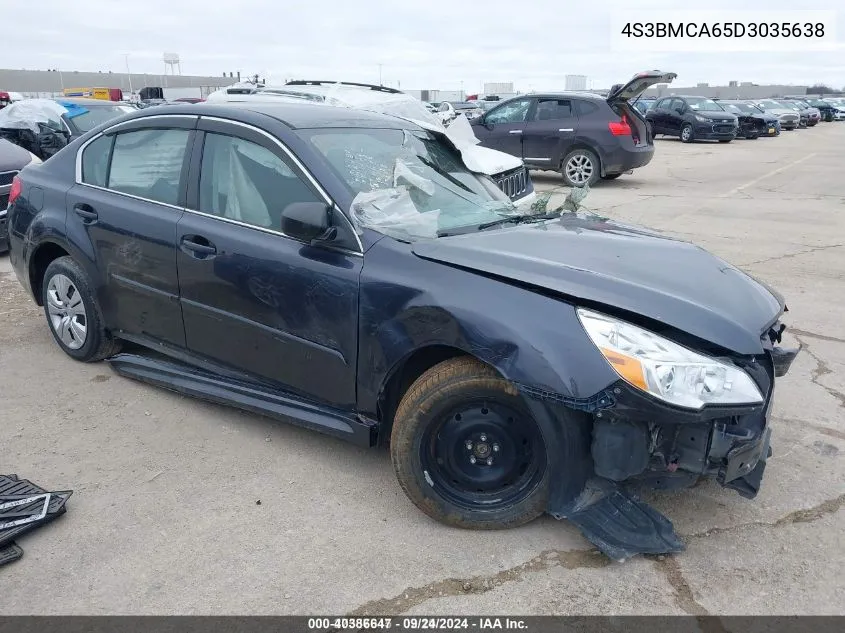 2013 Subaru Legacy 2.5I VIN: 4S3BMCA65D3035638 Lot: 40386647