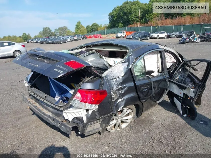 2013 Subaru Legacy 2.5I Premium VIN: 4S3BMBG68D3038860 Lot: 40386956