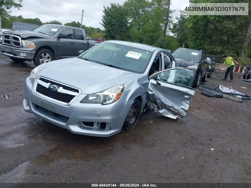 2013 Subaru Legacy 2.5I VIN: 4S3BMBA63D3017679 Lot: 40434144