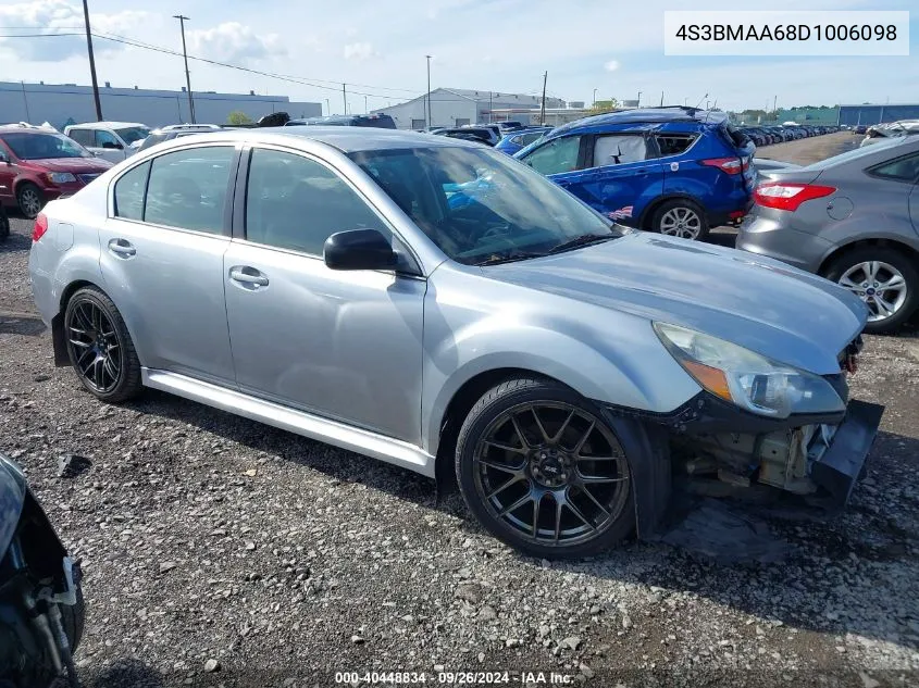 2013 Subaru Legacy 2.5I VIN: 4S3BMAA68D1006098 Lot: 40448834