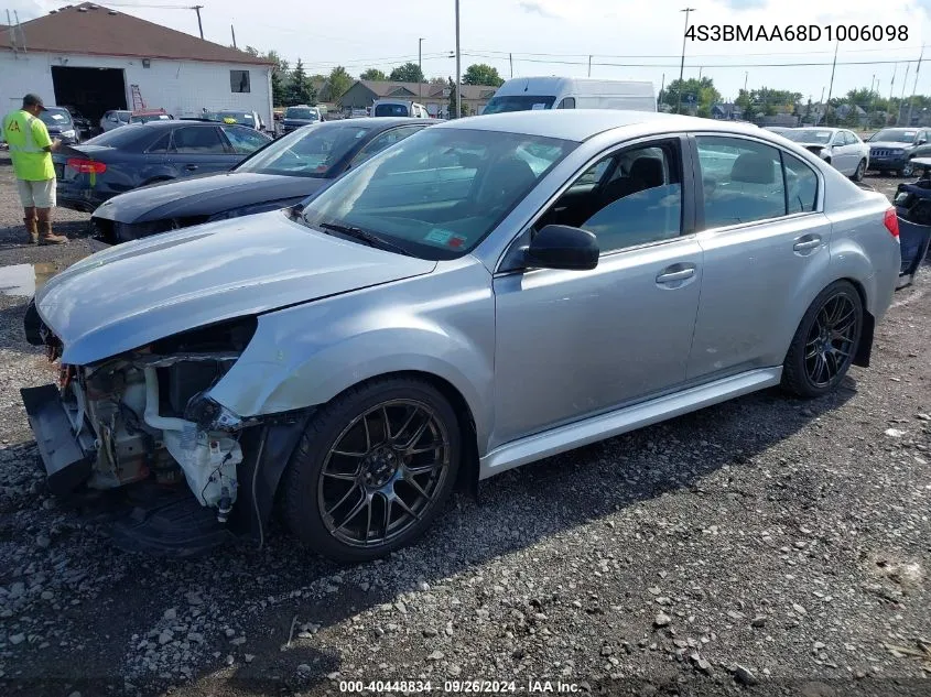 2013 Subaru Legacy 2.5I VIN: 4S3BMAA68D1006098 Lot: 40448834