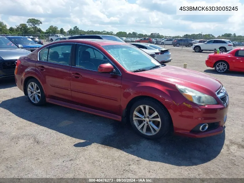 2013 Subaru Legacy 2.5I Limited VIN: 4S3BMCK63D3005245 Lot: 40476273