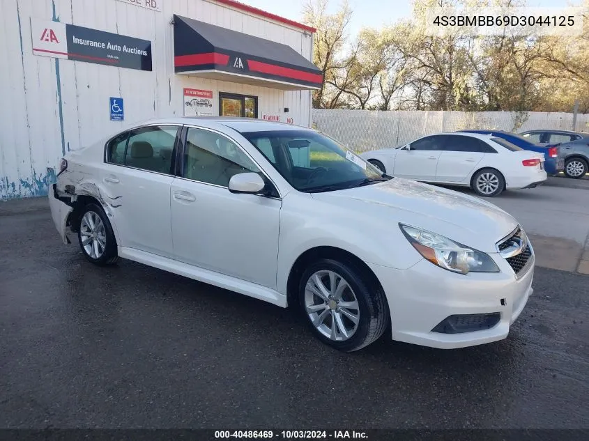 2013 Subaru Legacy 2.5I Premium VIN: 4S3BMBB69D3044125 Lot: 40486469