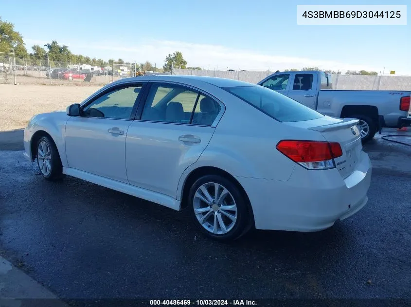 2013 Subaru Legacy 2.5I Premium VIN: 4S3BMBB69D3044125 Lot: 40486469