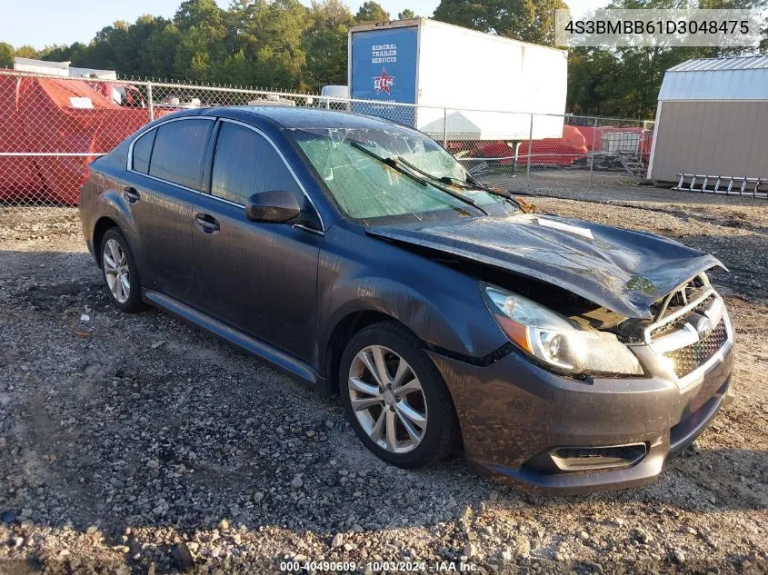 2013 Subaru Legacy 2.5I Premium VIN: 4S3BMBB61D3048475 Lot: 40490609