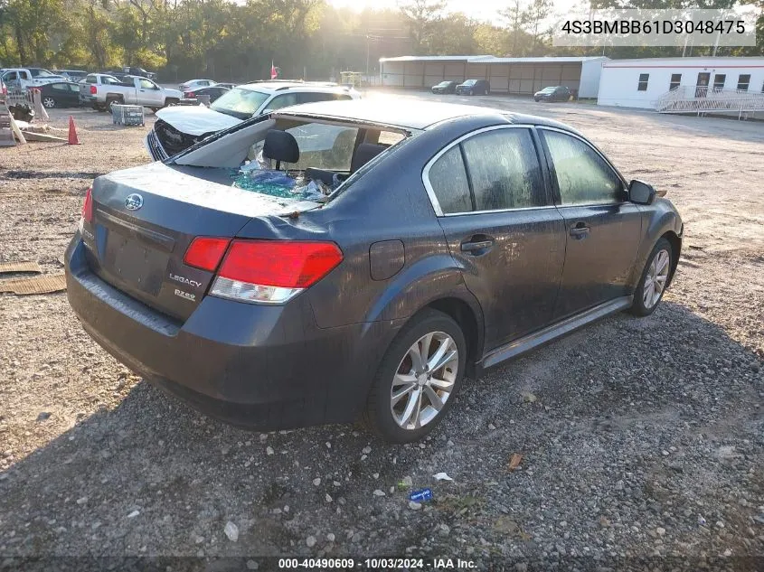 2013 Subaru Legacy 2.5I Premium VIN: 4S3BMBB61D3048475 Lot: 40490609