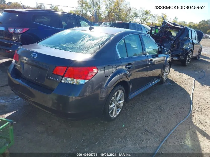 2013 Subaru Legacy 2.5I Limited VIN: 4S3BMCK60D3045962 Lot: 40505771