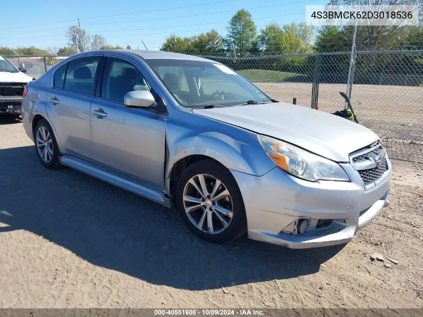 2013 Subaru Legacy 2.5I Limited VIN: 4S3BMCK62D3018536 Lot: 40551608