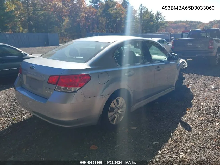 2013 Subaru Legacy 2.5I VIN: 4S3BMBA65D3033060 Lot: 40653166