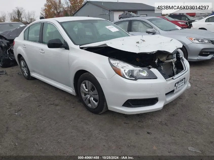 2013 Subaru Legacy 2.5I VIN: 4S3BMCA6XD3014297 Lot: 40661458