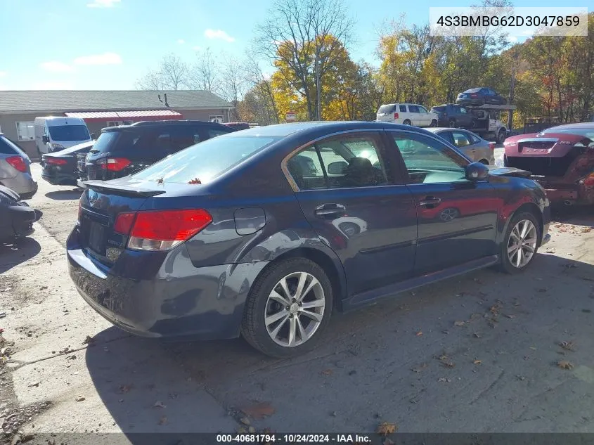 2013 Subaru Legacy 2.5I Premium VIN: 4S3BMBG62D3047859 Lot: 40681794