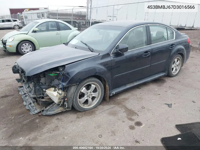 2013 Subaru Legacy 2.5I Limited VIN: 4S3BMBJ67D3016566 Lot: 40682164