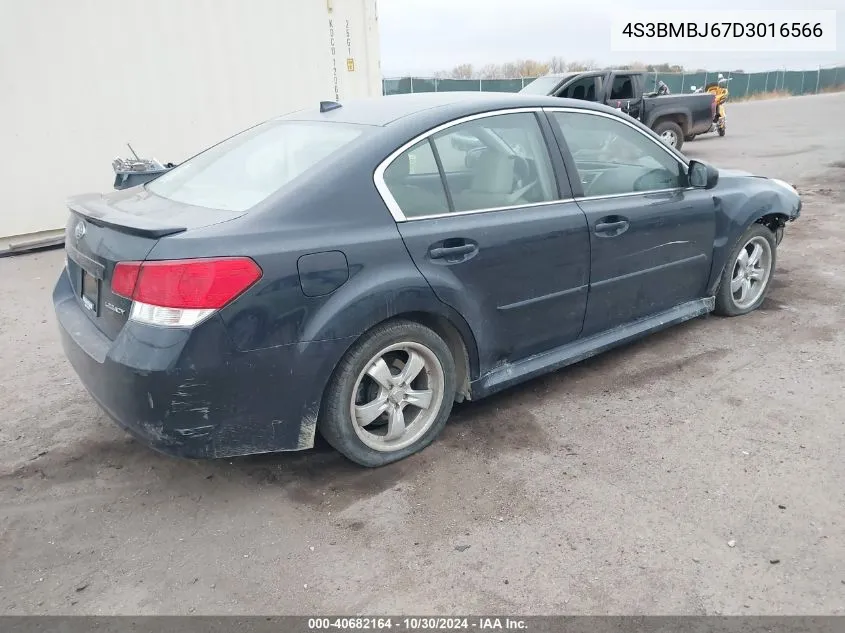 2013 Subaru Legacy 2.5I Limited VIN: 4S3BMBJ67D3016566 Lot: 40682164