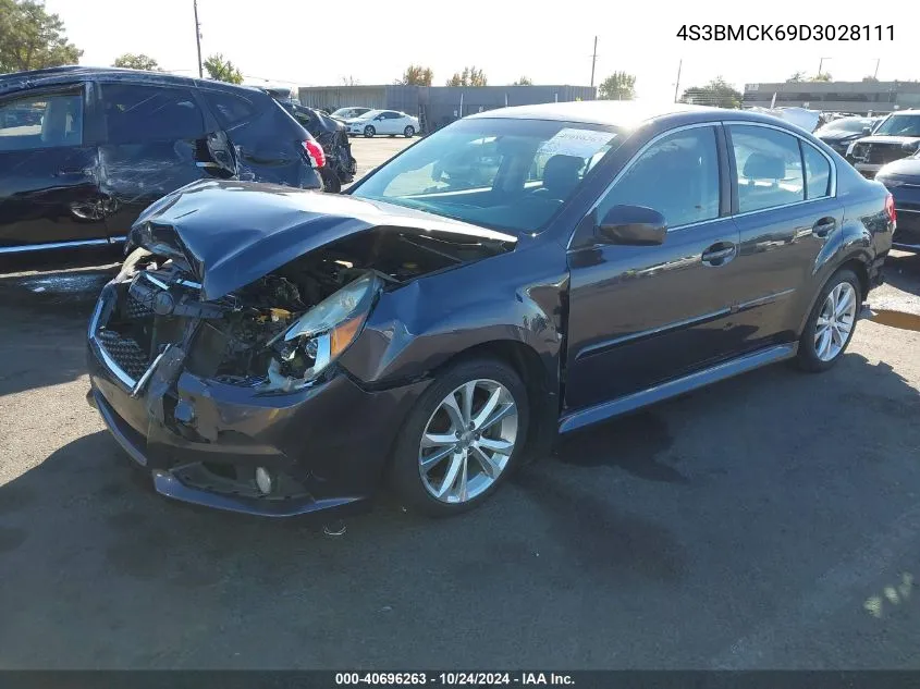 2013 Subaru Legacy 2.5I Limited VIN: 4S3BMCK69D3028111 Lot: 40696263