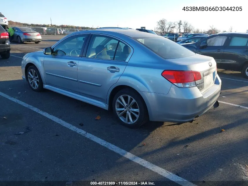 2013 Subaru Legacy 2.5I Premium VIN: 4S3BMBG66D3044205 Lot: 40721989