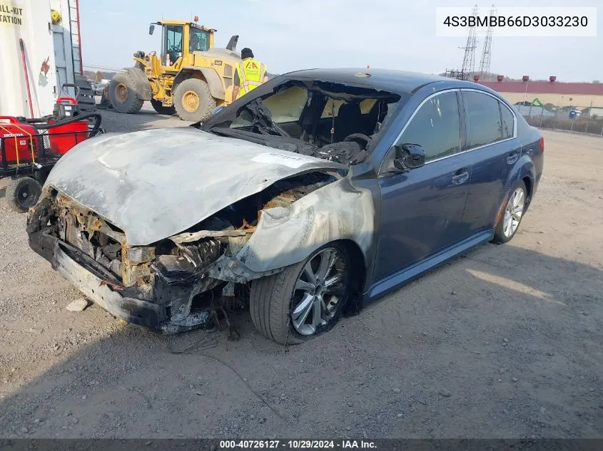 2013 Subaru Legacy 2.5I Premium VIN: 4S3BMBB66D3033230 Lot: 40726127