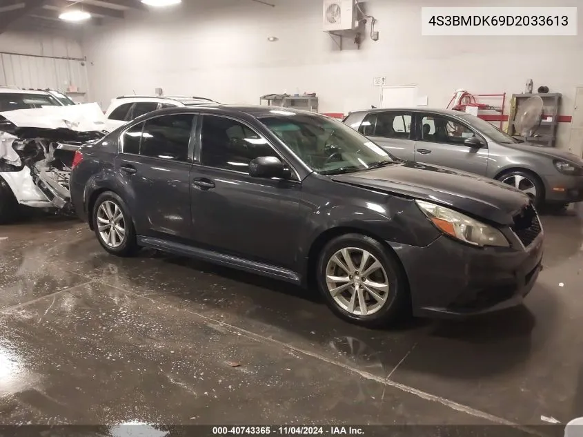 2013 Subaru Legacy 3.6R Limited VIN: 4S3BMDK69D2033613 Lot: 40743365