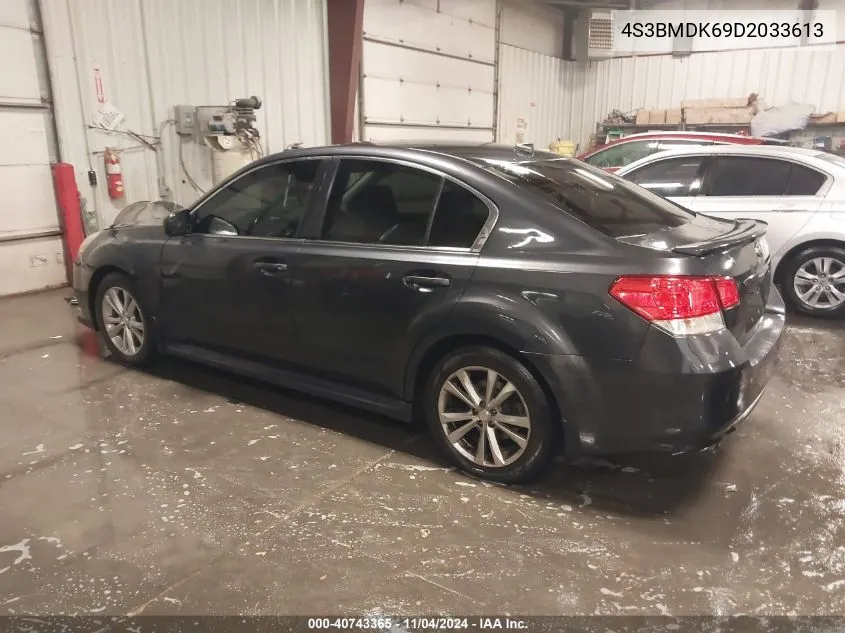 2013 Subaru Legacy 3.6R Limited VIN: 4S3BMDK69D2033613 Lot: 40743365