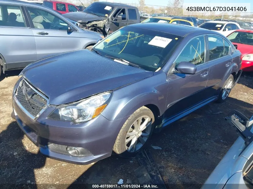 2013 Subaru Legacy 2.5I Limited VIN: 4S3BMCL67D3041406 Lot: 40759017