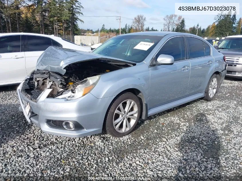 2013 Subaru Legacy 2.5I Limited VIN: 4S3BMBJ67D3023078 Lot: 40784838