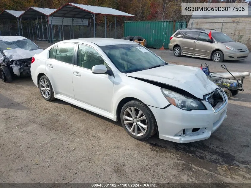 2013 Subaru Legacy 2.5I Premium VIN: 4S3BMBC69D3017506 Lot: 40801102