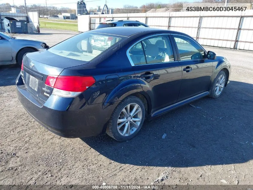 2013 Subaru Legacy 2.5I Premium VIN: 4S3BMBC60D3045467 Lot: 40806708