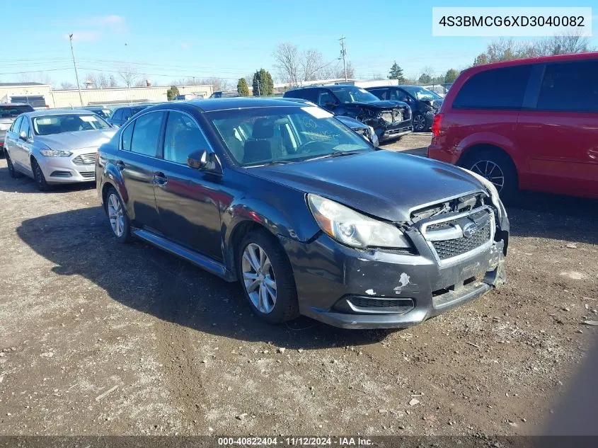 4S3BMCG6XD3040082 2013 Subaru Legacy 2.5I Premium