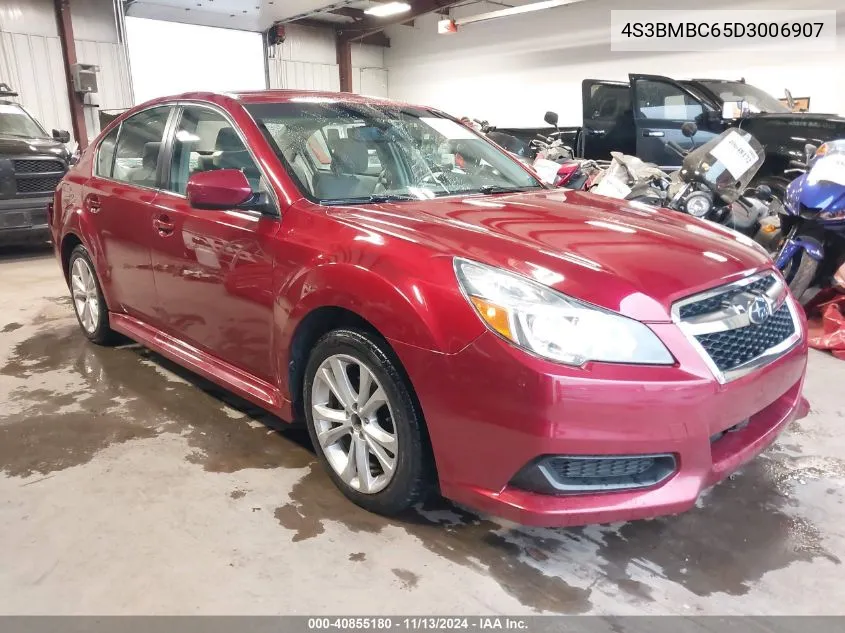 2013 Subaru Legacy 2.5I Premium VIN: 4S3BMBC65D3006907 Lot: 40855180