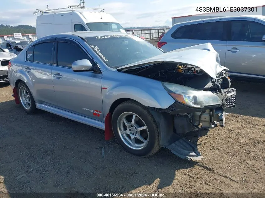 4S3BMBL61E3037301 2014 Subaru Legacy 2.5I Limited