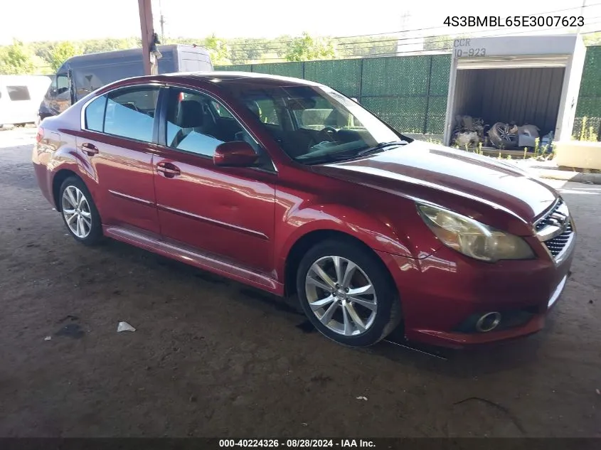 2014 Subaru Legacy 2.5I Limited VIN: 4S3BMBL65E3007623 Lot: 40224326