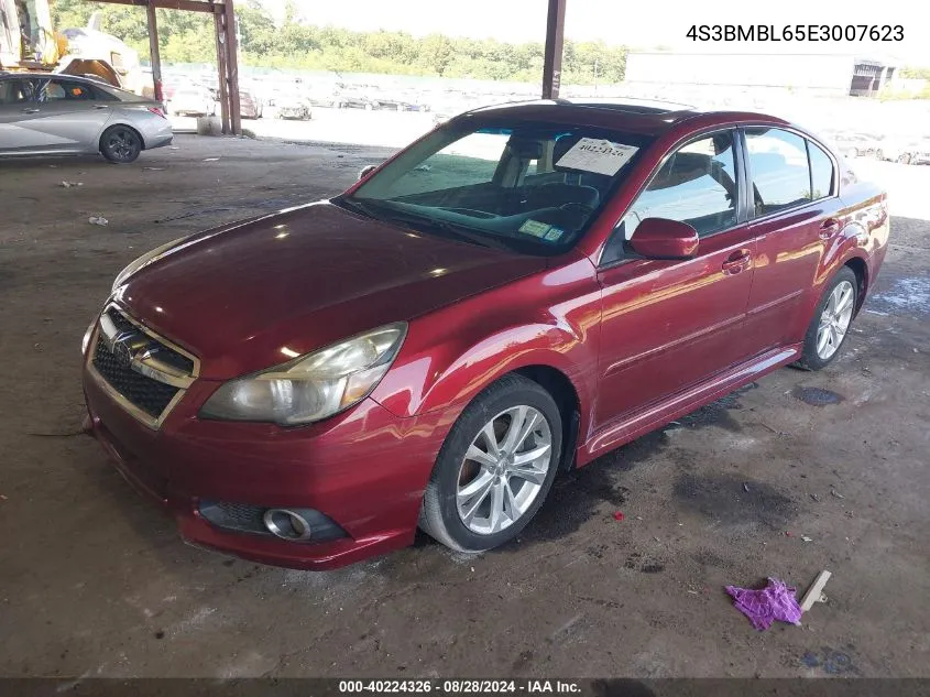 4S3BMBL65E3007623 2014 Subaru Legacy 2.5I Limited