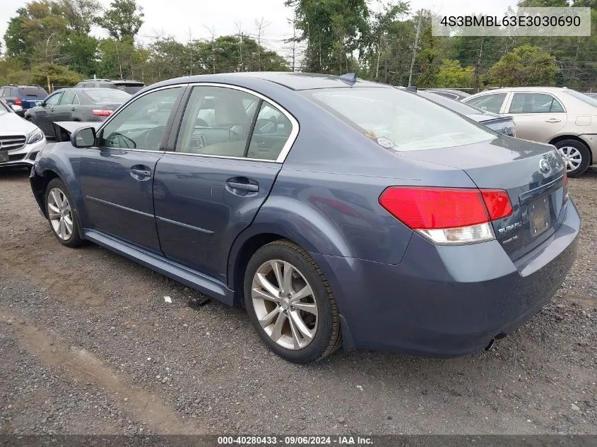 4S3BMBL63E3030690 2014 Subaru Legacy 2.5I Limited